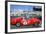 Ferrari on starting grid.1998 Goodwood revival-null-Framed Photographic Print