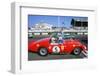 Ferrari on starting grid.1998 Goodwood revival-null-Framed Photographic Print