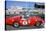 Ferrari on starting grid.1998 Goodwood revival-null-Stretched Canvas