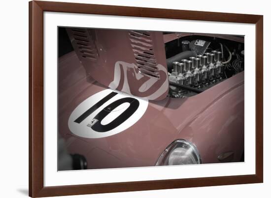 Ferrari open hood-NaxArt-Framed Photo