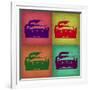 Ferrari Pop Art 1-NaxArt-Framed Premium Giclee Print