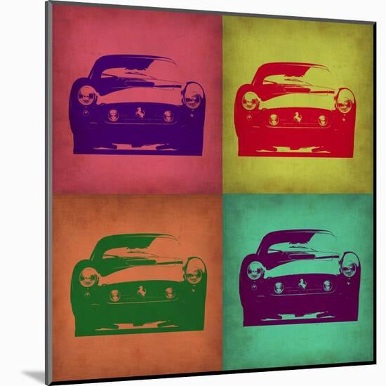 Ferrari Pop Art 1-NaxArt-Mounted Art Print