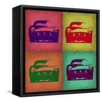 Ferrari Pop Art 1-NaxArt-Framed Stretched Canvas