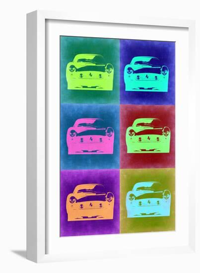 Ferrari Pop Art 2-NaxArt-Framed Art Print