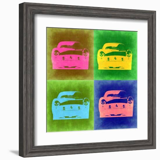 Ferrari Pop Art 3-NaxArt-Framed Art Print