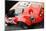 Ferrari Reear Detail Watercolor-NaxArt-Mounted Art Print