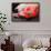 Ferrari Reear Detail Watercolor-NaxArt-Framed Art Print displayed on a wall