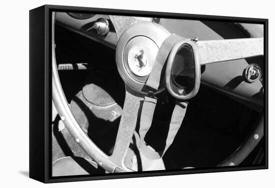 Ferrari Steering Wheel 1-NaxArt-Framed Stretched Canvas