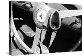 Ferrari Steering Wheel 1-NaxArt-Stretched Canvas