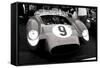 Ferrari Testa Rossa in the pits-NaxArt-Framed Stretched Canvas