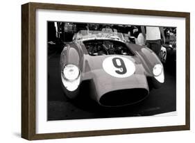 Ferrari Testa Rossa in the pits-NaxArt-Framed Photo