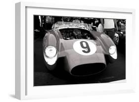 Ferrari Testa Rossa in the pits-NaxArt-Framed Photo