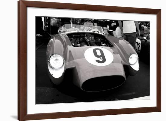 Ferrari Testa Rossa in the pits-NaxArt-Framed Photo