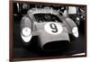 Ferrari Testa Rossa in the pits-NaxArt-Framed Photo