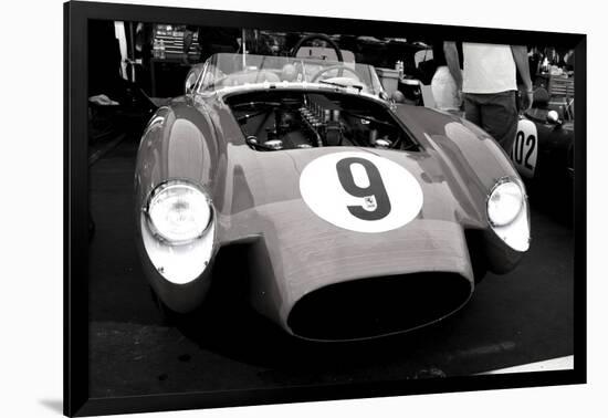 Ferrari Testa Rossa in the pits-NaxArt-Framed Photo