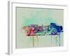 Ferrari Testa Rossa Watercolor 2-NaxArt-Framed Art Print