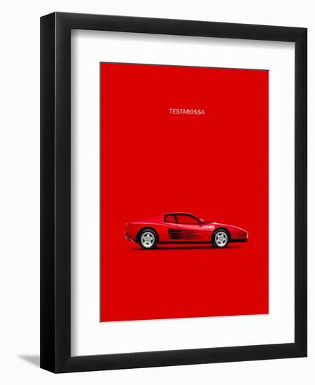 Ferrari Testarossa 84-Mark Rogan-Framed Art Print