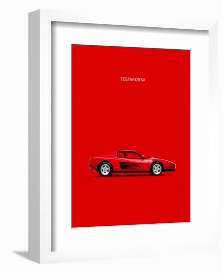 Ferrari Testarossa 84-Mark Rogan-Framed Art Print