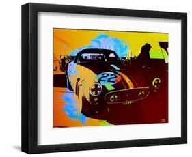 Ferrari Watercolor-NaxArt-Framed Art Print