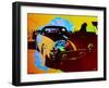 Ferrari Watercolor-NaxArt-Framed Art Print