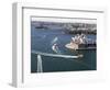 Ferries Pass the Sydney Opera House-null-Framed Photographic Print