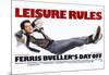 Ferris Bueller's Day Off-null-Mounted Poster