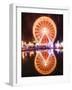 Ferris Wheeel Reflections, Luzern, Switzerland-George Oze-Framed Photographic Print