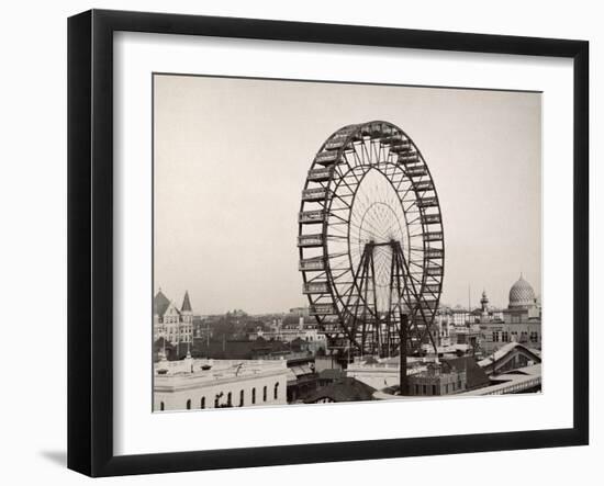 Ferris Wheel, 1893-null-Framed Giclee Print