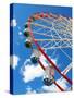 Ferris Wheel against Blue Sky-Nomad Soul-Stretched Canvas