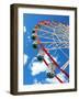 Ferris Wheel against Blue Sky-Nomad Soul-Framed Photographic Print