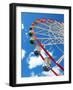 Ferris Wheel against Blue Sky-Nomad Soul-Framed Photographic Print