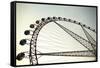 Ferris Wheel against the Blue Sky-Aylandy-Framed Stretched Canvas