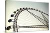 Ferris Wheel against the Blue Sky-Aylandy-Stretched Canvas