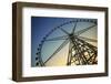 Ferris Wheel against the Blue Sky-Aylandy-Framed Photographic Print