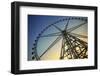 Ferris Wheel against the Blue Sky-Aylandy-Framed Photographic Print