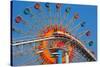 Ferris Wheel and Roller Coaster at Expo 1970-null-Stretched Canvas