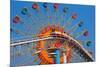 Ferris Wheel and Roller Coaster at Expo 1970-null-Mounted Photographic Print