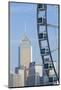 Ferris Wheel and Wan Chai Skyline, Hong Kong Island, Hong Kong, China, Asia-Ian Trower-Mounted Photographic Print