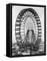 Ferris Wheel at Chicago Exposition-null-Framed Stretched Canvas