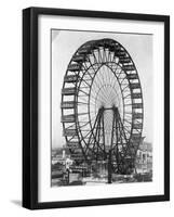 Ferris Wheel at Chicago Exposition-null-Framed Photographic Print