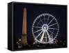 Ferris Wheel at Place De La Concorde, Paris, France, Europe-Godong-Framed Stretched Canvas