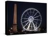 Ferris Wheel at Place De La Concorde, Paris, France, Europe-Godong-Stretched Canvas