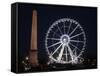 Ferris Wheel at Place De La Concorde, Paris, France, Europe-Godong-Framed Stretched Canvas