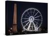 Ferris Wheel at Place De La Concorde, Paris, France, Europe-Godong-Stretched Canvas