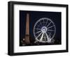 Ferris Wheel at Place De La Concorde, Paris, France, Europe-Godong-Framed Photographic Print