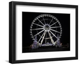 Ferris Wheel at Place De La Concorde, Paris, France, Europe-Godong-Framed Photographic Print