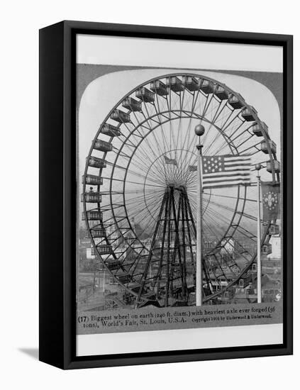 Ferris Wheel at Saint Louis World's Fair-null-Framed Stretched Canvas
