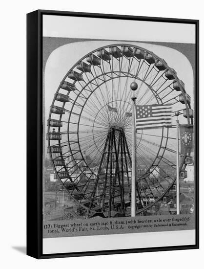 Ferris Wheel at Saint Louis World's Fair-null-Framed Stretched Canvas