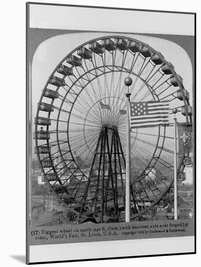 Ferris Wheel at Saint Louis World's Fair-null-Mounted Giclee Print
