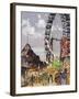 Ferris Wheel at Vienna Prater-Franz Hogenberg-Framed Giclee Print